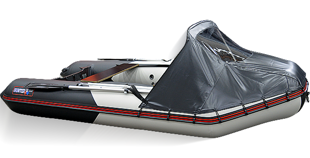 Носовой тент для лодки Хантер 345 ЛКА и Хантер 340 NEW