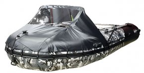 Носовой тент для лодки Хантер 330 ПРО