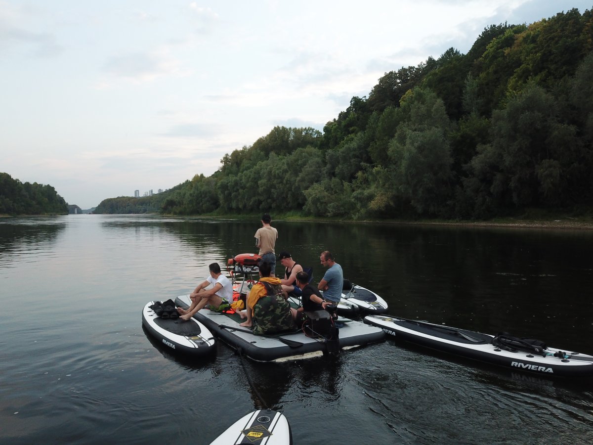 SUP Плот 4х2 м